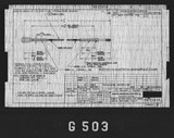Manufacturer's drawing for North American Aviation B-25 Mitchell Bomber. Drawing number 98-33454