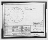 Manufacturer's drawing for Boeing Aircraft Corporation B-17 Flying Fortress. Drawing number 41-431