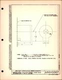 Manufacturer's drawing for Generic Parts - Aviation Standards. Drawing number and10307