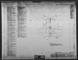 Manufacturer's drawing for Chance Vought F4U Corsair. Drawing number 38791