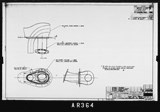 Manufacturer's drawing for North American Aviation B-25 Mitchell Bomber. Drawing number 98-53519