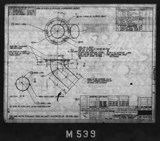 Manufacturer's drawing for North American Aviation B-25 Mitchell Bomber. Drawing number 98-53479