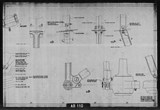 Manufacturer's drawing for North American Aviation B-25 Mitchell Bomber. Drawing number 98-33001