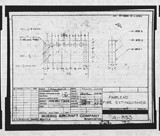 Manufacturer's drawing for Boeing Aircraft Corporation B-17 Flying Fortress. Drawing number 41-853