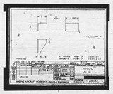 Manufacturer's drawing for Boeing Aircraft Corporation B-17 Flying Fortress. Drawing number 1-20032