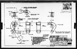 Manufacturer's drawing for North American Aviation B-25 Mitchell Bomber. Drawing number 98-61186