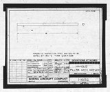 Manufacturer's drawing for Boeing Aircraft Corporation B-17 Flying Fortress. Drawing number 1-16126