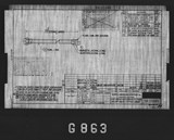 Manufacturer's drawing for North American Aviation B-25 Mitchell Bomber. Drawing number 98-53546
