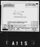 Manufacturer's drawing for Lockheed Corporation P-38 Lightning. Drawing number 194198