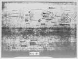 Manufacturer's drawing for Chance Vought F4U Corsair. Drawing number 40602