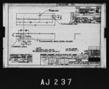 Manufacturer's drawing for North American Aviation B-25 Mitchell Bomber. Drawing number 108-54386