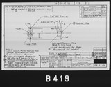 Manufacturer's drawing for North American Aviation P-51 Mustang. Drawing number 104-42156