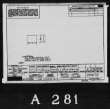 Manufacturer's drawing for Lockheed Corporation P-38 Lightning. Drawing number 195073