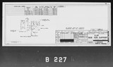 Manufacturer's drawing for Boeing Aircraft Corporation B-17 Flying Fortress. Drawing number 1-20012