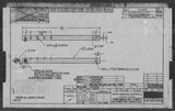 Manufacturer's drawing for North American Aviation B-25 Mitchell Bomber. Drawing number 98-531546