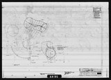 Manufacturer's drawing for North American Aviation B-25 Mitchell Bomber. Drawing number 98-53435