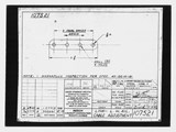 Manufacturer's drawing for Beechcraft AT-10 Wichita - Private. Drawing number 107521