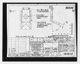 Manufacturer's drawing for Beechcraft AT-10 Wichita - Private. Drawing number 103634