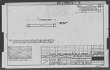 Manufacturer's drawing for North American Aviation B-25 Mitchell Bomber. Drawing number 98-53926