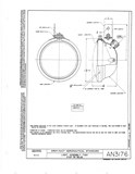 Manufacturer's drawing for Generic Parts - Aviation General Manuals. Drawing number AN3176