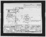 Manufacturer's drawing for Curtiss-Wright P-40 Warhawk. Drawing number 75-33-042