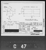 Manufacturer's drawing for Boeing Aircraft Corporation B-17 Flying Fortress. Drawing number 1-25560