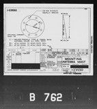 Manufacturer's drawing for Boeing Aircraft Corporation B-17 Flying Fortress. Drawing number 1-23550