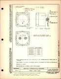 Manufacturer's drawing for Generic Parts - Aviation Standards. Drawing number an3201