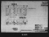 Manufacturer's drawing for North American Aviation B-25 Mitchell Bomber. Drawing number 98-54603