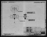 Manufacturer's drawing for North American Aviation B-25 Mitchell Bomber. Drawing number 98-53391