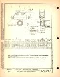 Manufacturer's drawing for Generic Parts - Aviation Standards. Drawing number an6217