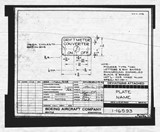 Manufacturer's drawing for Boeing Aircraft Corporation B-17 Flying Fortress. Drawing number 1-16593