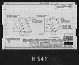 Manufacturer's drawing for North American Aviation B-25 Mitchell Bomber. Drawing number 98-63993