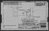 Manufacturer's drawing for North American Aviation B-25 Mitchell Bomber. Drawing number 98-624112