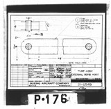 Manufacturer's drawing for Boeing Aircraft Corporation B-17 Flying Fortress. Drawing number 21-6549