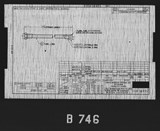 Manufacturer's drawing for North American Aviation B-25 Mitchell Bomber. Drawing number 108-58805