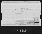 Manufacturer's drawing for North American Aviation B-25 Mitchell Bomber. Drawing number 98-616131