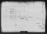 Manufacturer's drawing for North American Aviation B-25 Mitchell Bomber. Drawing number 98-58005