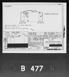 Manufacturer's drawing for Boeing Aircraft Corporation B-17 Flying Fortress. Drawing number 1-21357