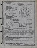 Manufacturer's drawing for Generic Parts - Aviation Standards. Drawing number and20004