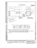 Manufacturer's drawing for Generic Parts - Aviation General Manuals. Drawing number AND10303