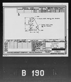 Manufacturer's drawing for Boeing Aircraft Corporation B-17 Flying Fortress. Drawing number 1-19821