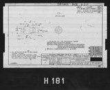 Manufacturer's drawing for North American Aviation B-25 Mitchell Bomber. Drawing number 98-58423