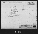 Manufacturer's drawing for North American Aviation B-25 Mitchell Bomber. Drawing number 98-72162