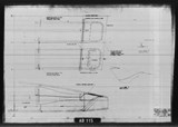 Manufacturer's drawing for North American Aviation B-25 Mitchell Bomber. Drawing number 98-42092