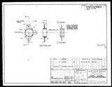 Manufacturer's drawing for Republic Aircraft P-47 Thunderbolt. Drawing number 01C22718