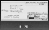 Manufacturer's drawing for Boeing Aircraft Corporation B-17 Flying Fortress. Drawing number 1-19001-147