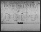 Manufacturer's drawing for Chance Vought F4U Corsair. Drawing number 41059