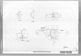 Manufacturer's drawing for Bell Aircraft P-39 Airacobra. Drawing number 33-733-054