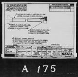 Manufacturer's drawing for Lockheed Corporation P-38 Lightning. Drawing number 193324